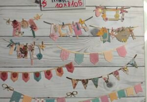 Stickers Banderines rosa