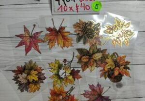 Stickers pet c/foil otoño 5