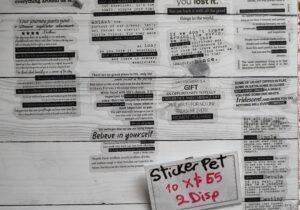 Stickers pet Frases inglés 6