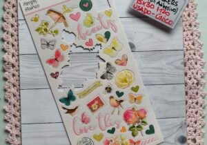 Chipboard simple stories Jardín
