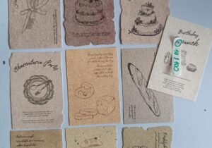 Stickers textura comida