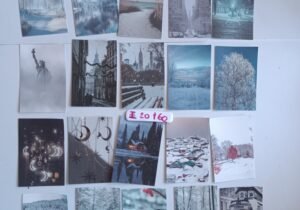 Stickers tipo washi invierno 2