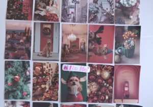 Stickers tipo washi navidad 1