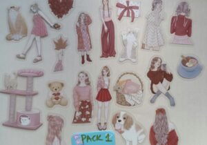 Stickers Nena pet Pink