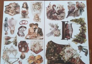 Hoja de recortables boda 2