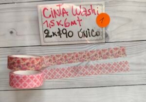 Washi Rosas 1