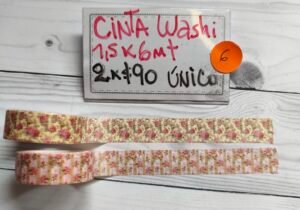 Washi rosa 6