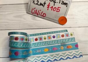 Washi mix celestes 1