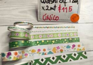 Washi mix verdes 2