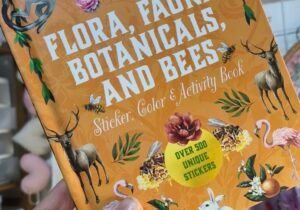 Libro de stickers Flora y fauna