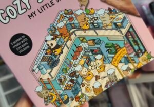 LIbro de stickers Cozy - para armar escenarios