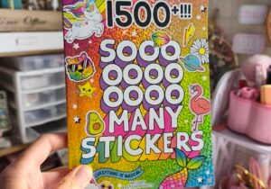 Libro de stickers +1500